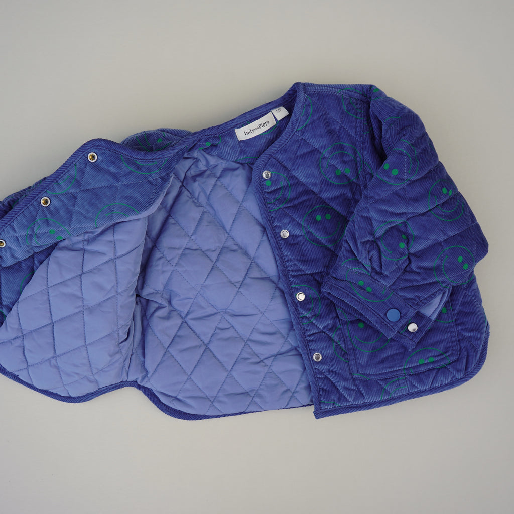 .Smiley Corduroy Jacket