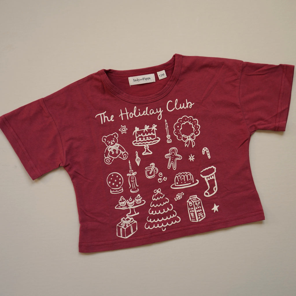 .Kids Holiday Club Tee
