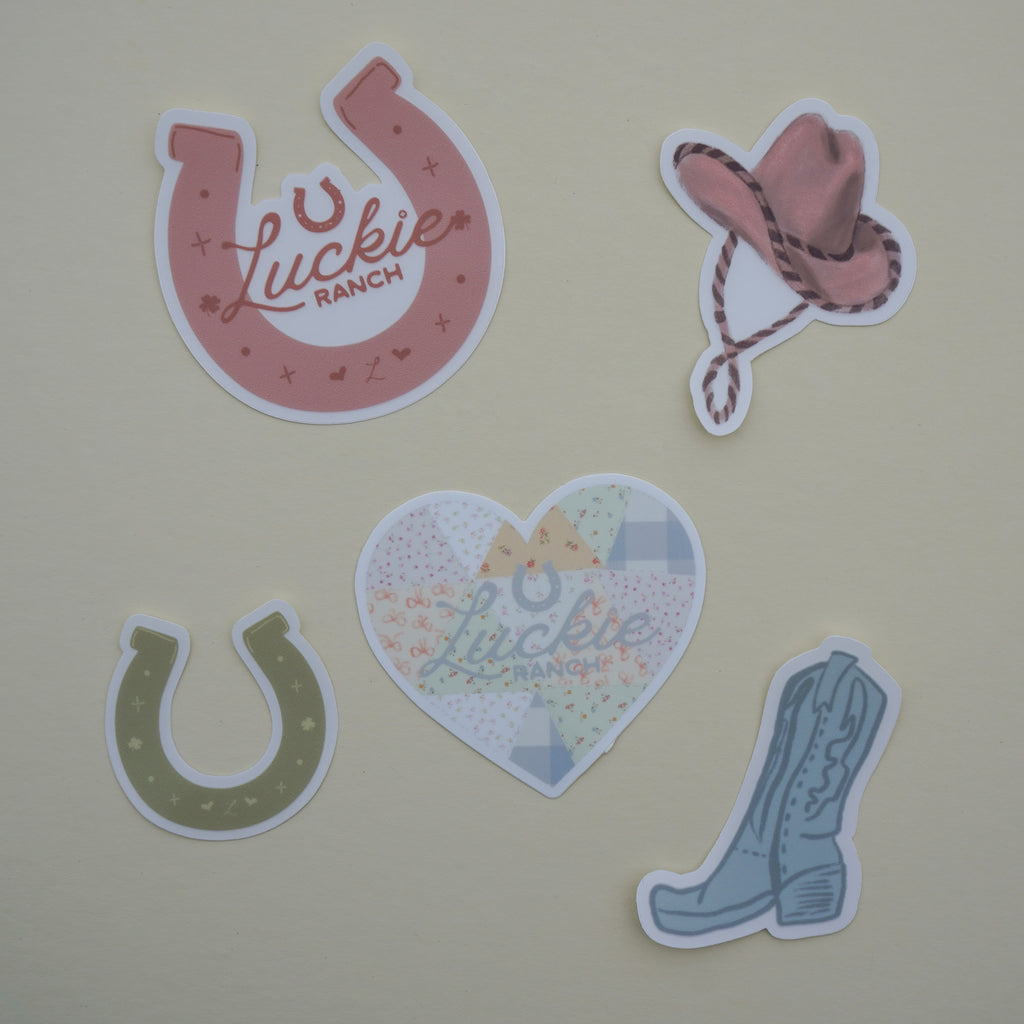 .Luckie Ranch Stickers