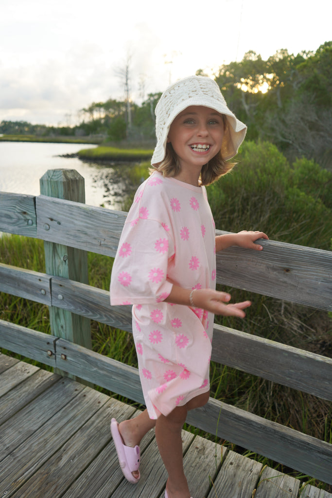 Flower T-shirt Dress