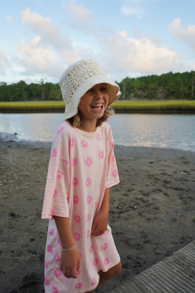 Flower T-shirt Dress