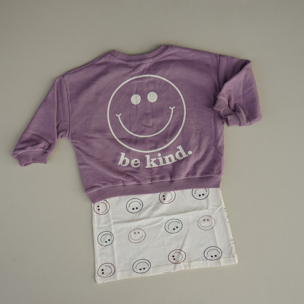 Dusty Lavender Smile Sweatsuit