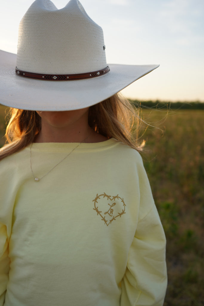 Kids Luckie Summer Camp sweatshirt