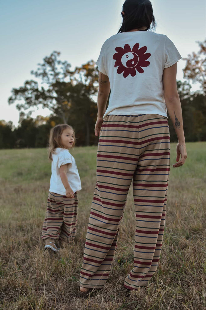 .Adult Yin Yang Fitted Tee
