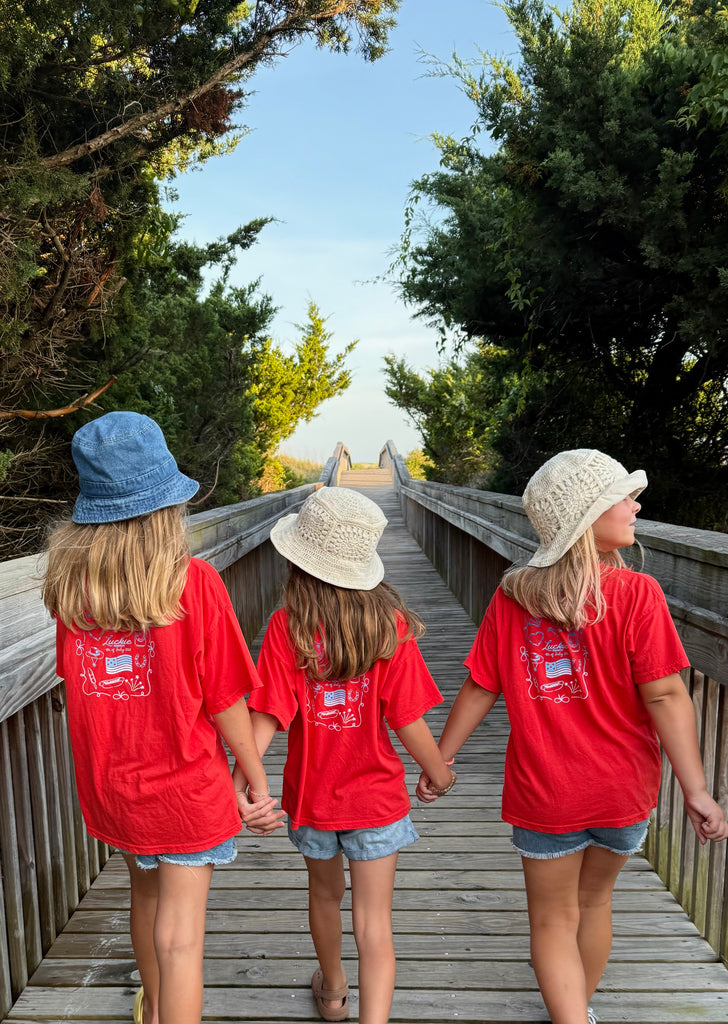 Kids Luckie 4th Tee