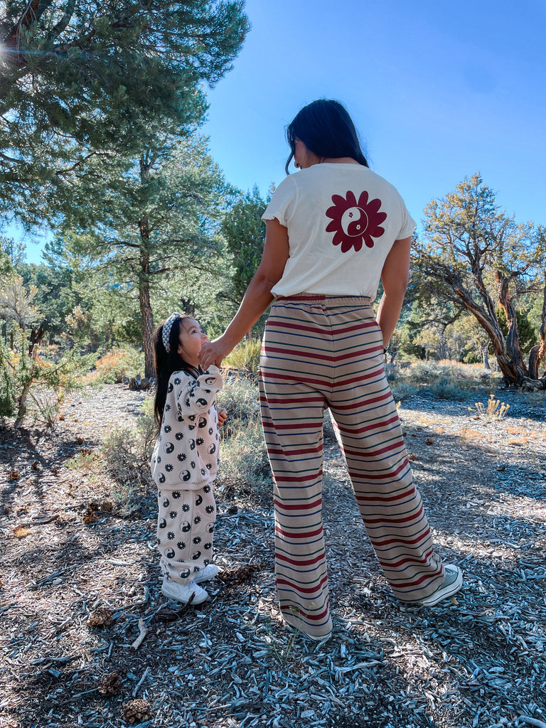 .Adult Yin Yang Fitted Tee