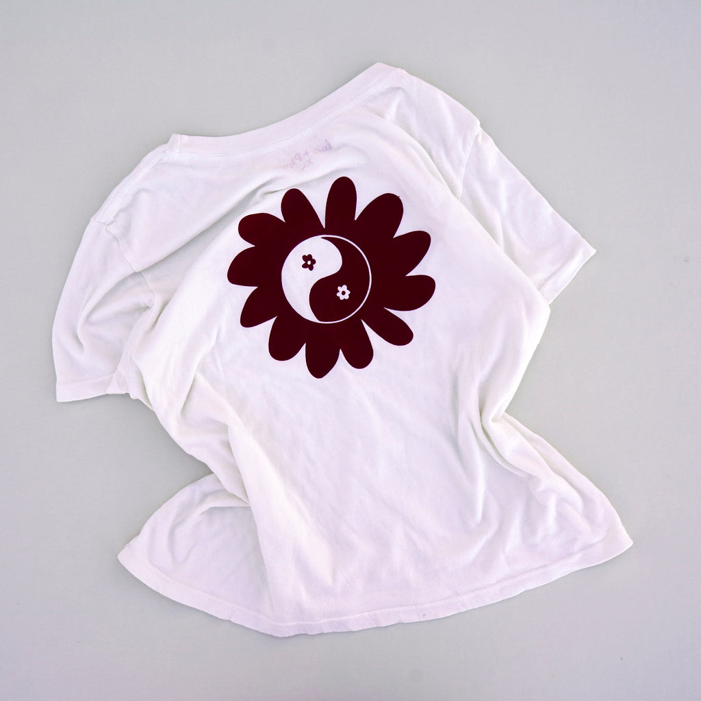 .Adult Yin Yang Fitted Tee