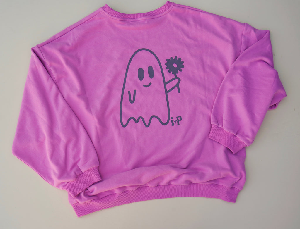 Magenta Ghost Sweatshirt
