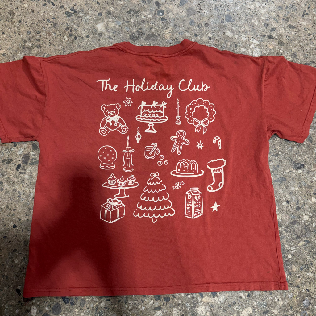 .Adult Holiday Club Tee