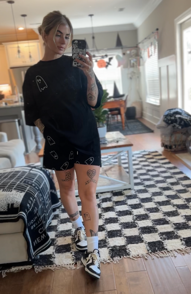 Adult Ghost Shorts